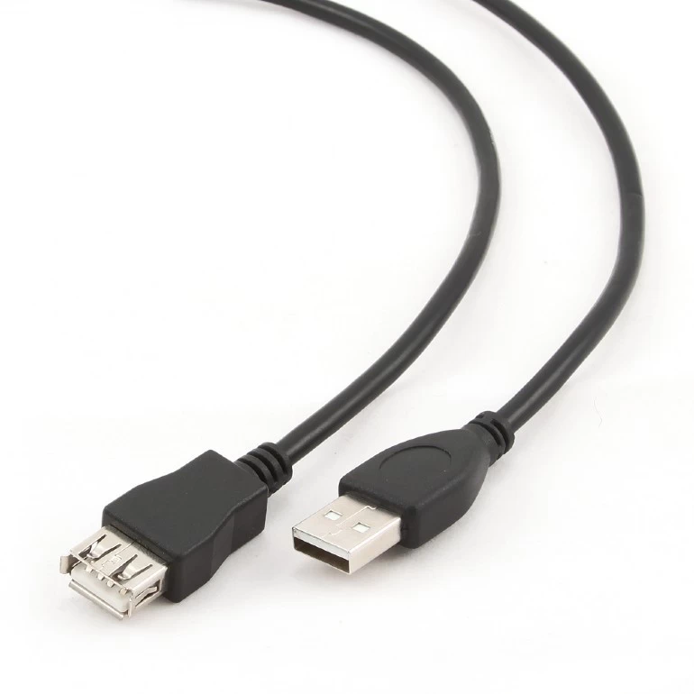 Extension Cable USB 2.0  AM-AF 4.5m black