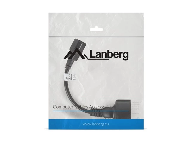 Extension power cable   IEC 320 C14 - Schuko