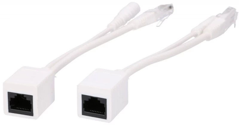 Extralink 1 Prievado Poe Injektorius Ir Skirstytuvas Paprastas Poe Injektorius Baltas Kabelis 100mb/s