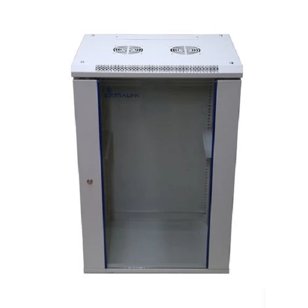 Extralink 18u 600x600 Sieninė Stovo Spinta Pilka