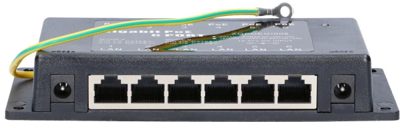 Extralink Poe Injektorius 6 Gigabitinių Prievadų