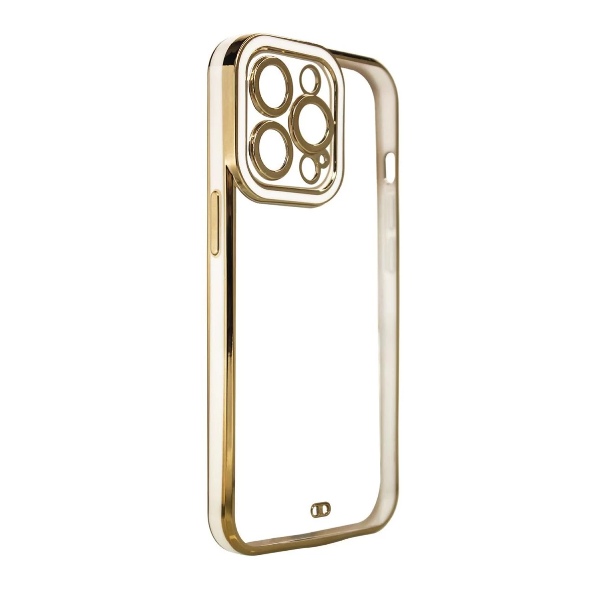fashion Case Dėklas, Skirtas samsung Galaxy A13 5g, Gelinis Dėklas Su Auksiniu Rėmeliu, Baltas fashion Case Dėklas, Skirtas samsung Galaxy A13 5g, Gelinis Dėklas Su Auksiniu Rėmeliu, Baltas