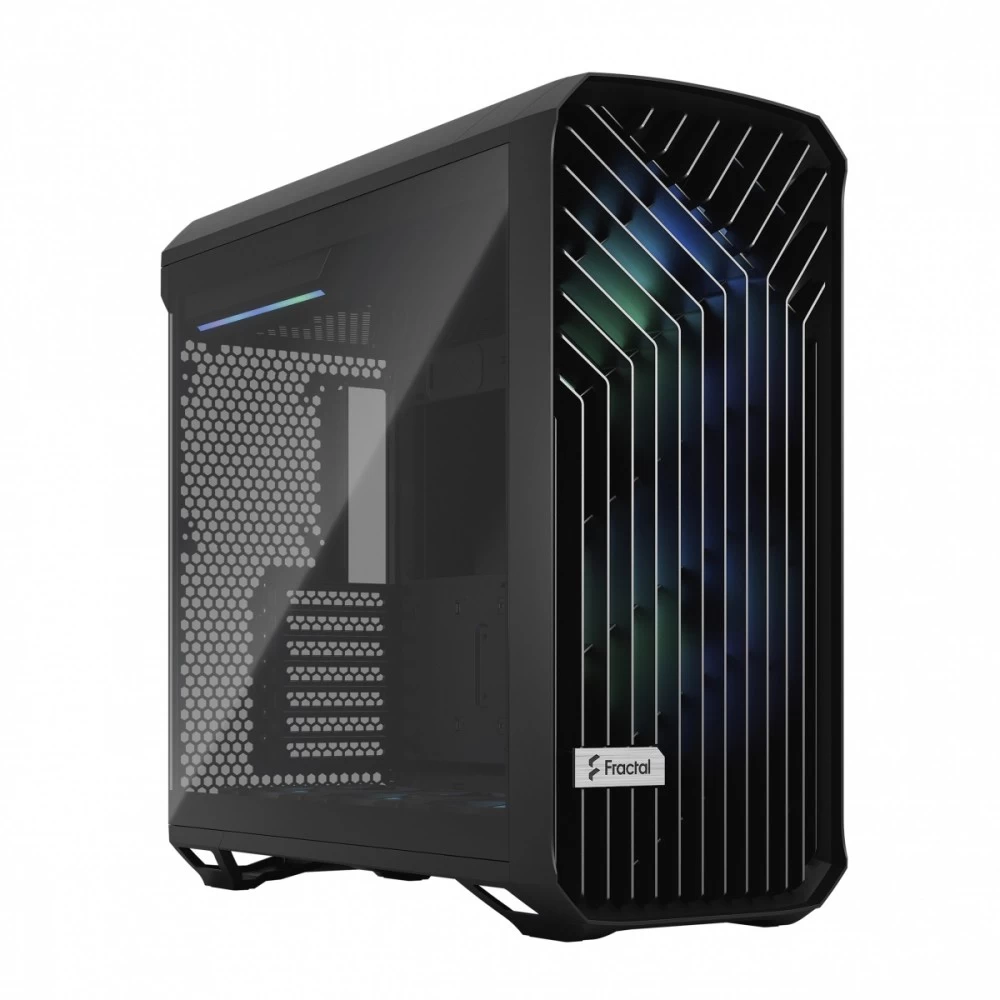 FDE Torrent Black RGB T G Light Tint 5x Fan ATX