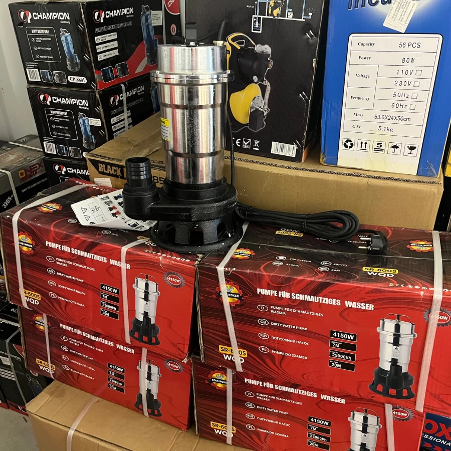 Fekalinis vandens siurblys  star roxer SR-6005