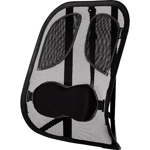 Fellowes Ergonomics professional mesh back support cushion Fellowes Ergonomics professional mesh back support cushion
