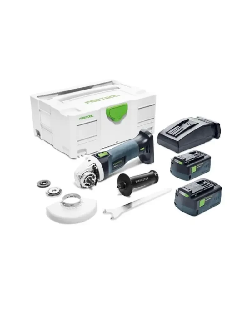 Festool akumuliatorinis kampinis šlifuoklis AGC 18-125 Li 5,2 EB-Plus 577700 Festool akumuliatorinis kampinis šlifuoklis AGC 18-125 Li 5,2 EB-Plus 577700