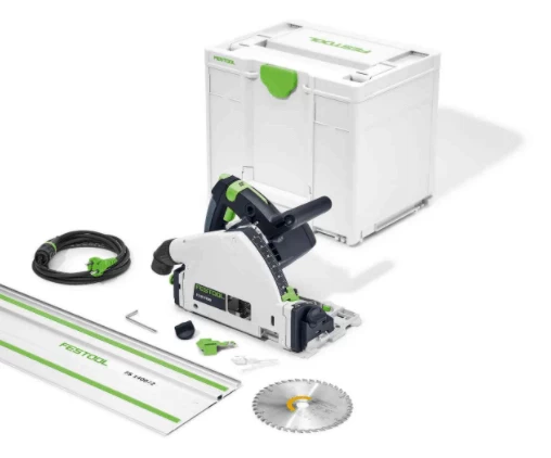 Festool diskinis pjūklas su bėgiu TS 55 REBQ-Plus-FS 577010 Festool diskinis pjūklas su bėgiu TS 55 REBQ-Plus-FS 577010
