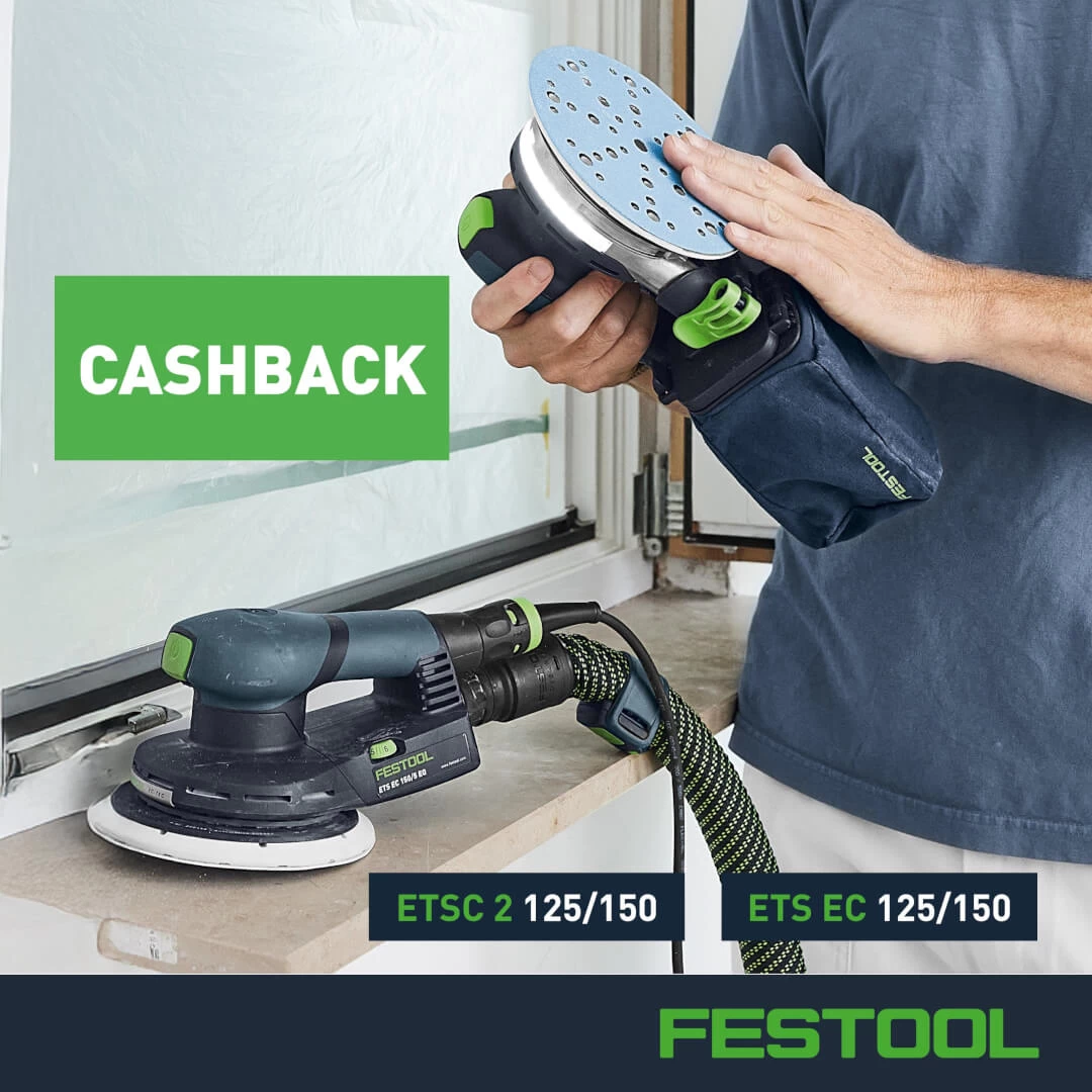 Festool ETSC 2 150-Basic akumuliatorinis centrinis šlifuoklis su integruotu LED apšvietimu, 577723 Festool ETSC 2 150-Basic akumuliatorinis centrinis šlifuoklis su integruotu LED apšvietimu, 577723