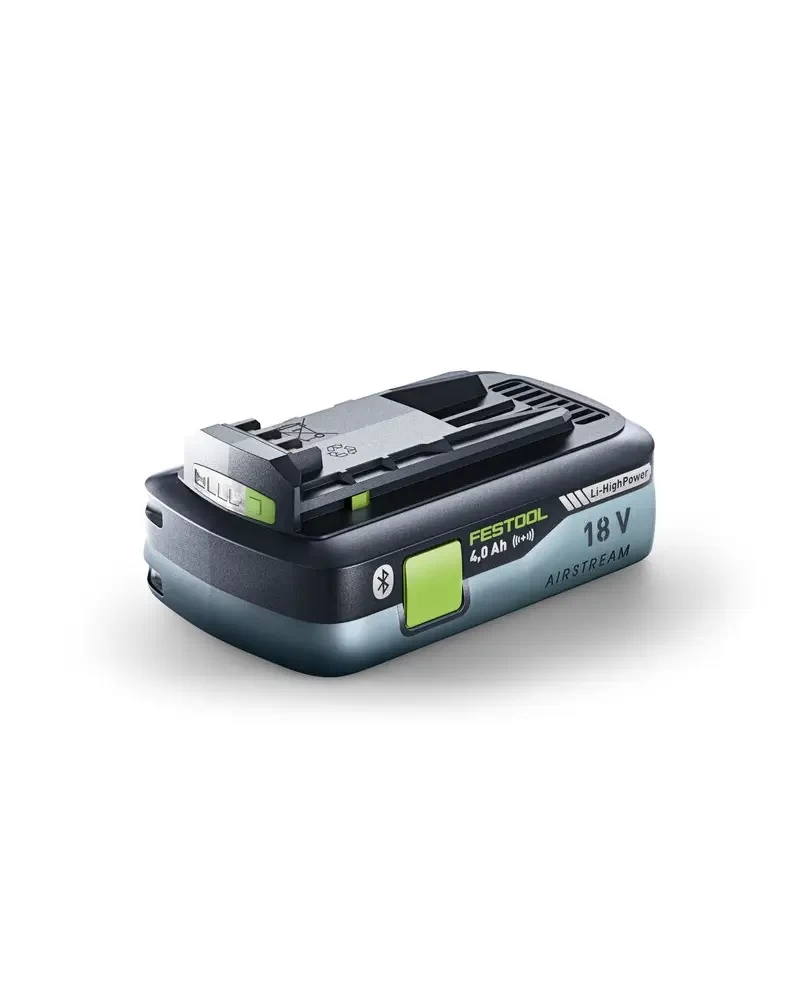 Festool HighPower BP 18 Li 4.0 HPC-ASI akumuliatorius: Bluetooth®, lengvas, kompaktiškas - 205034 Festool HighPower BP 18 Li 4.0 HPC-ASI akumuliatorius: Bluetooth®, lengvas, kompaktiškas - 205034