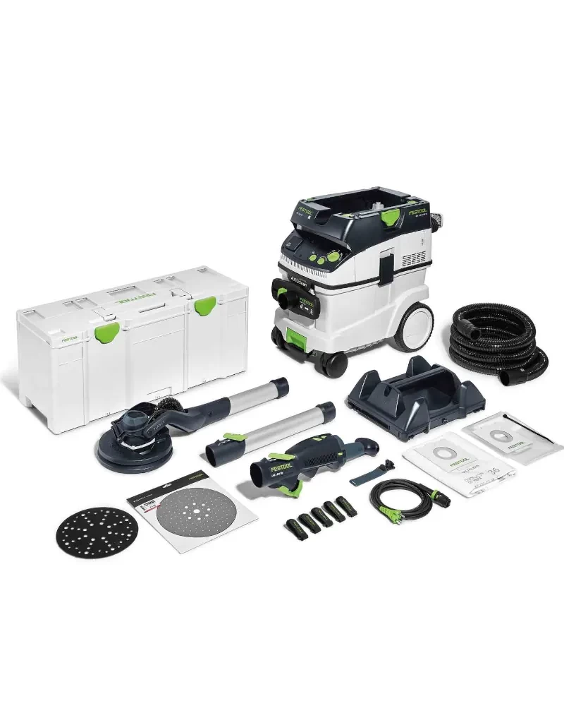 Festool PLANEX LHS 2 225 EQI/CTL 36-SET sienų ir lubų šlifuoklis, 578424 Festool PLANEX LHS 2 225 EQI/CTL 36-SET sienų ir lubų šlifuoklis, 578424