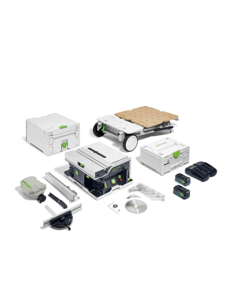 Festool stalinis diskinis pjūklas CSC SYS 50 EBI-Set akumuliatorius 577379 Festool stalinis diskinis pjūklas CSC SYS 50 EBI-Set akumuliatorius 577379