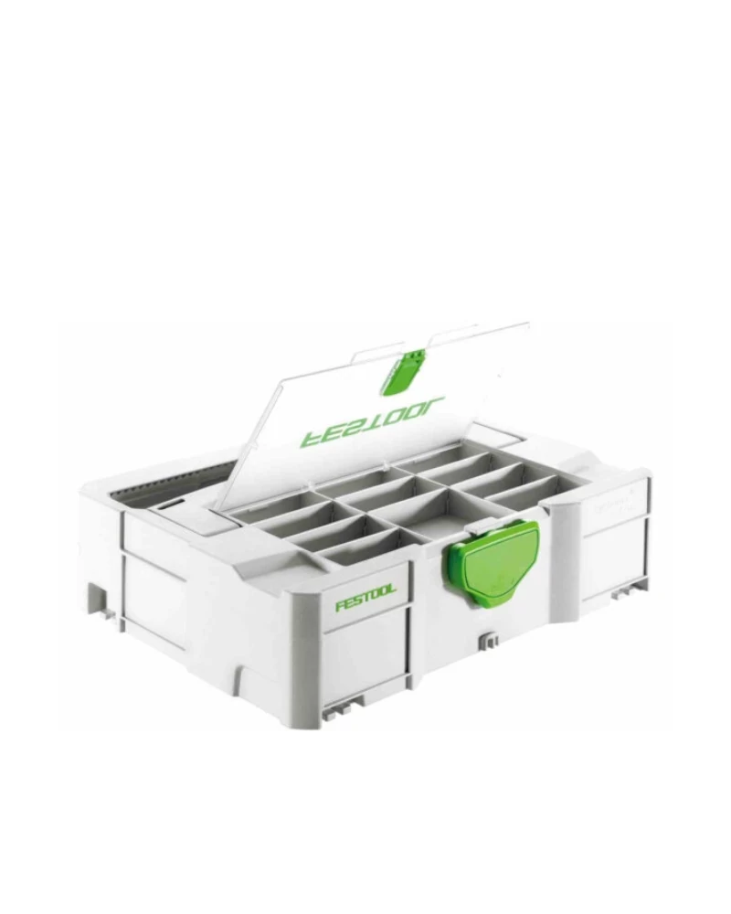 Festool Systainer T-LOC DF SYS 1 TL-DF dėžė smulkiems įrankiams, dalims 497851 Festool Systainer T-LOC DF SYS 1 TL-DF dėžė smulkiems įrankiams, dalims 497851