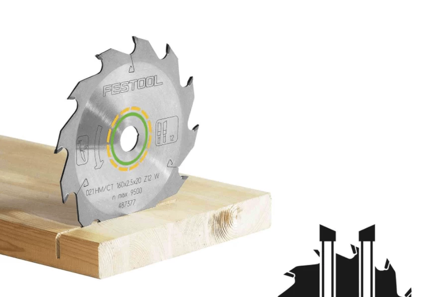 Festool Wood Standard HW 160x1,8x20 W18 Pjūklo diskas 500458 - 160mm - 1,8mm - 20mm - 18 Festool Wood Standard HW 160x1,8x20 W18 Pjūklo diskas 500458 - 160mm - 1,8mm - 20mm - 18