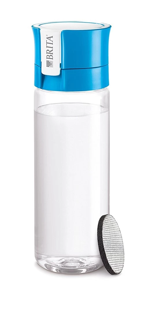 Filter Bottle Brita Fill&amp;Go + 4 pc(s) filter cartridges (0,6l; blue)