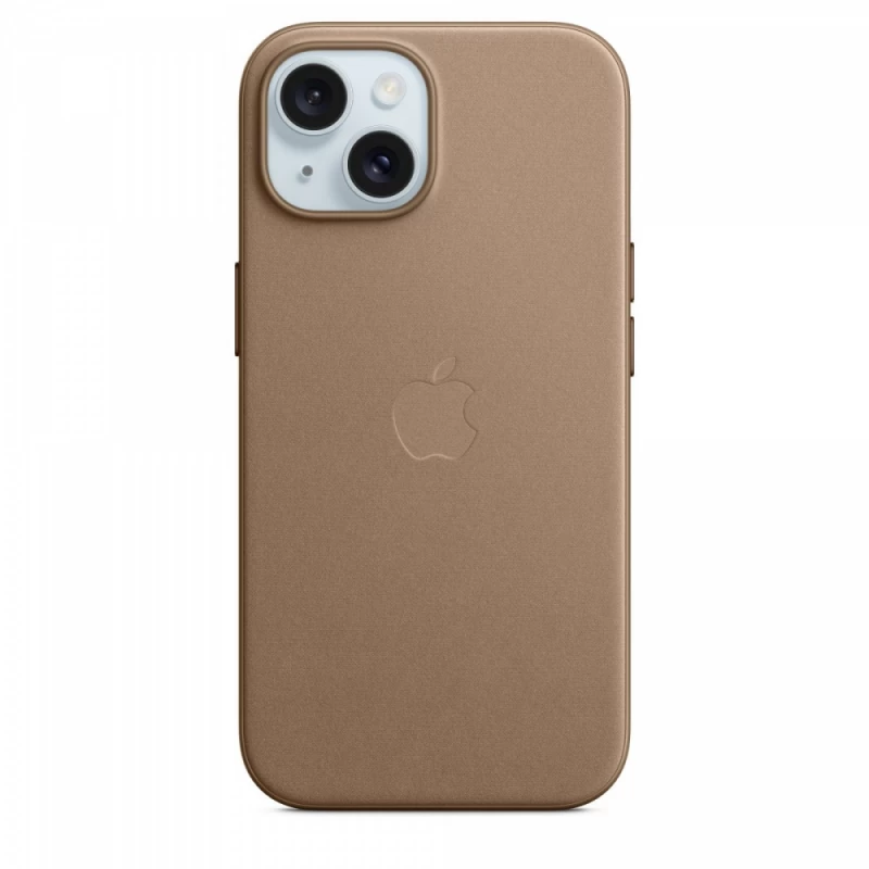 Finewoven Medžiaginis Dėklas Su Magsafe Iphone 15 - šviesiai Smėlio Spalvos
