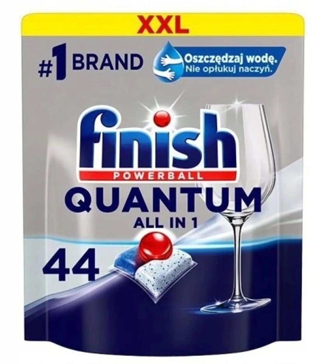finish, quantum All In 1 Indaplovės Kapsulės, 44 Vnt.