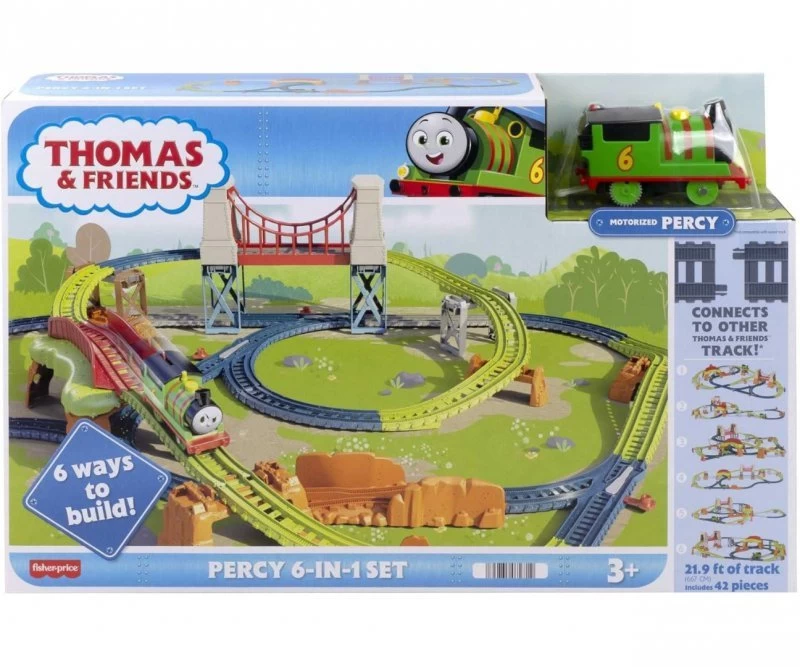 fisher Price Hhn26 tom &amp; Friends Trasų Rinkinys 6in1