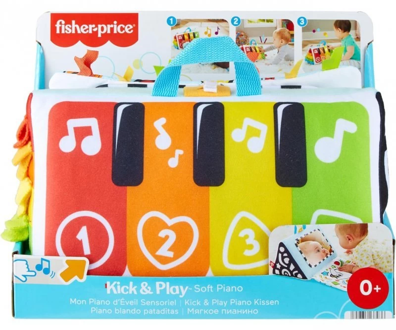 Fisher Price Hnd54 Minkštas Pianinas Su Veidrodėliu