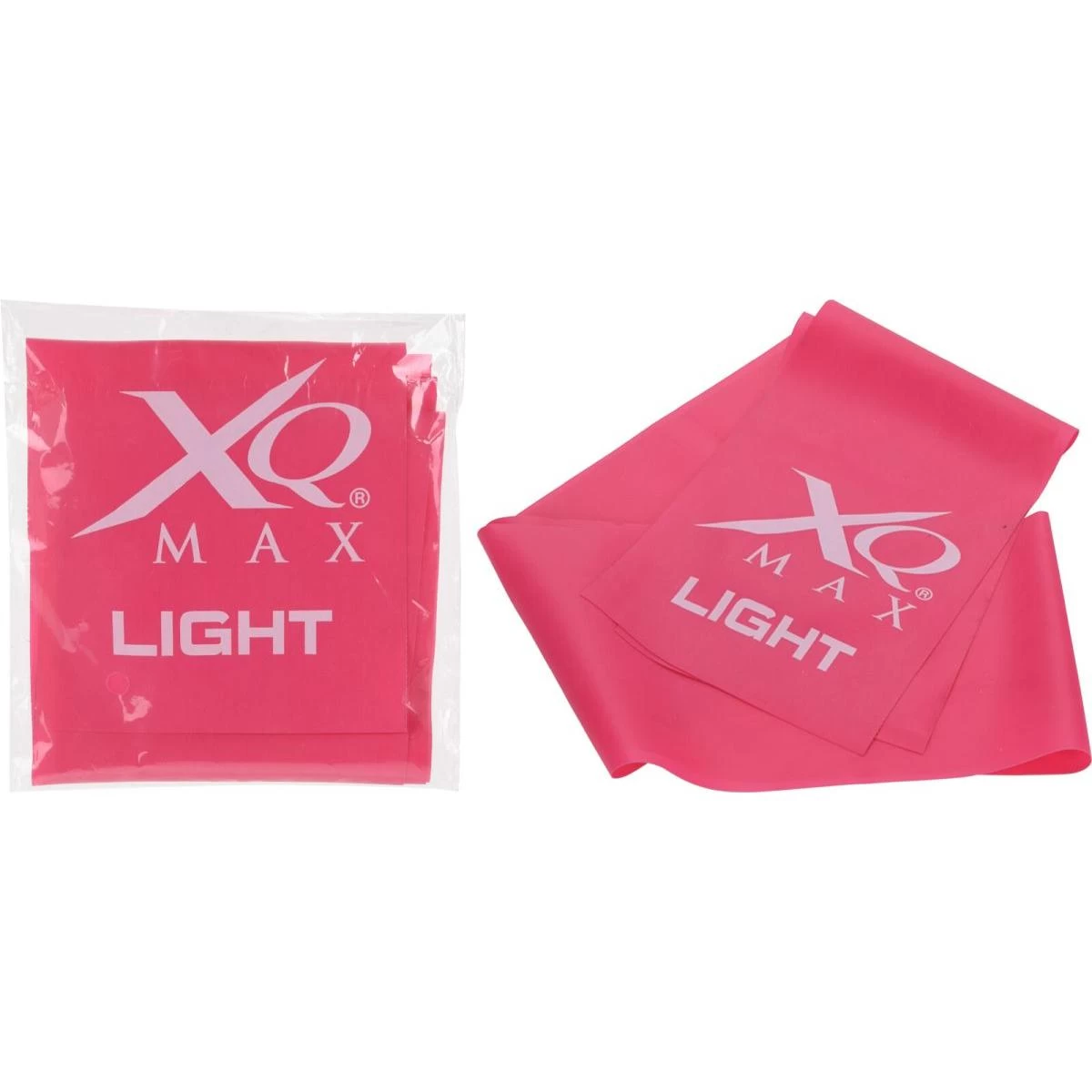 Fitneso Juosta Treniruočių Guma Xqmax Light 0,25 Mm Rožinė