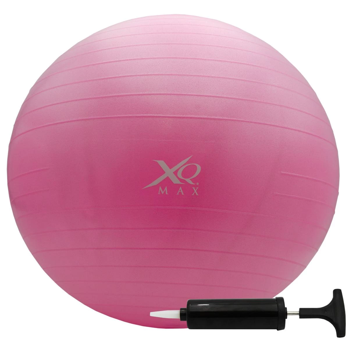 Fitneso Kamuolys Su Pompa Xqmax 55cm Rožinės Spalvos
