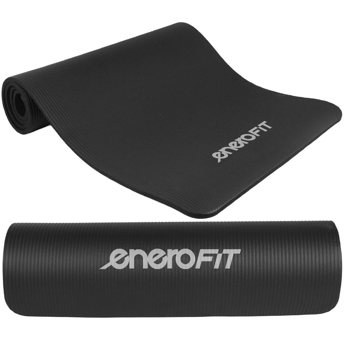 Fitness Mata Nbr Antislisgowa 183x61x1.5cm Black Enero Fit