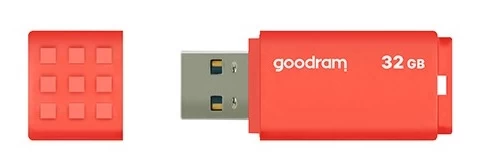 Flash Atmintinė Goodram Ume3 32 Gb Orange (32 Gb /usb 3.0/oranžinė )