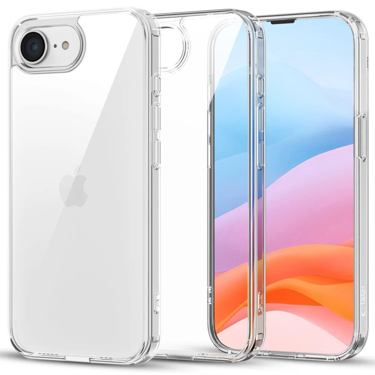 „flexair Hybrid“ Dėklas „iphone 16e“ / „17e“ – Skaidrus