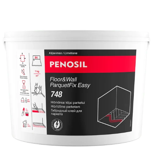 Hibridiniai klijai parketui PENOSIL Floor&Wall ParquetFix Easy 748 Hibridiniai klijai parketui PENOSIL Floor&Wall ParquetFix Easy 748