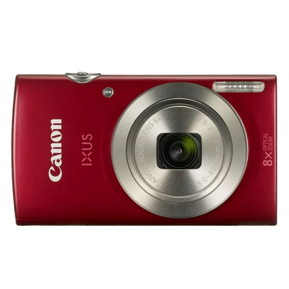 Fotoaparatas Canon Ixus 185, raudona