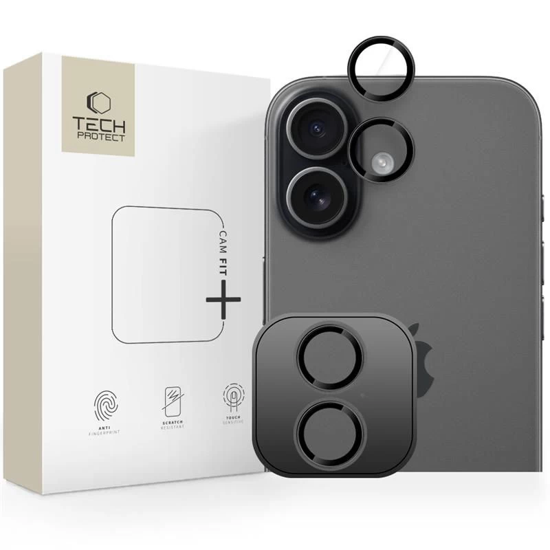 Fotoaparato Dangtelis iphone 17 Camalloy Fit+ - Juodas