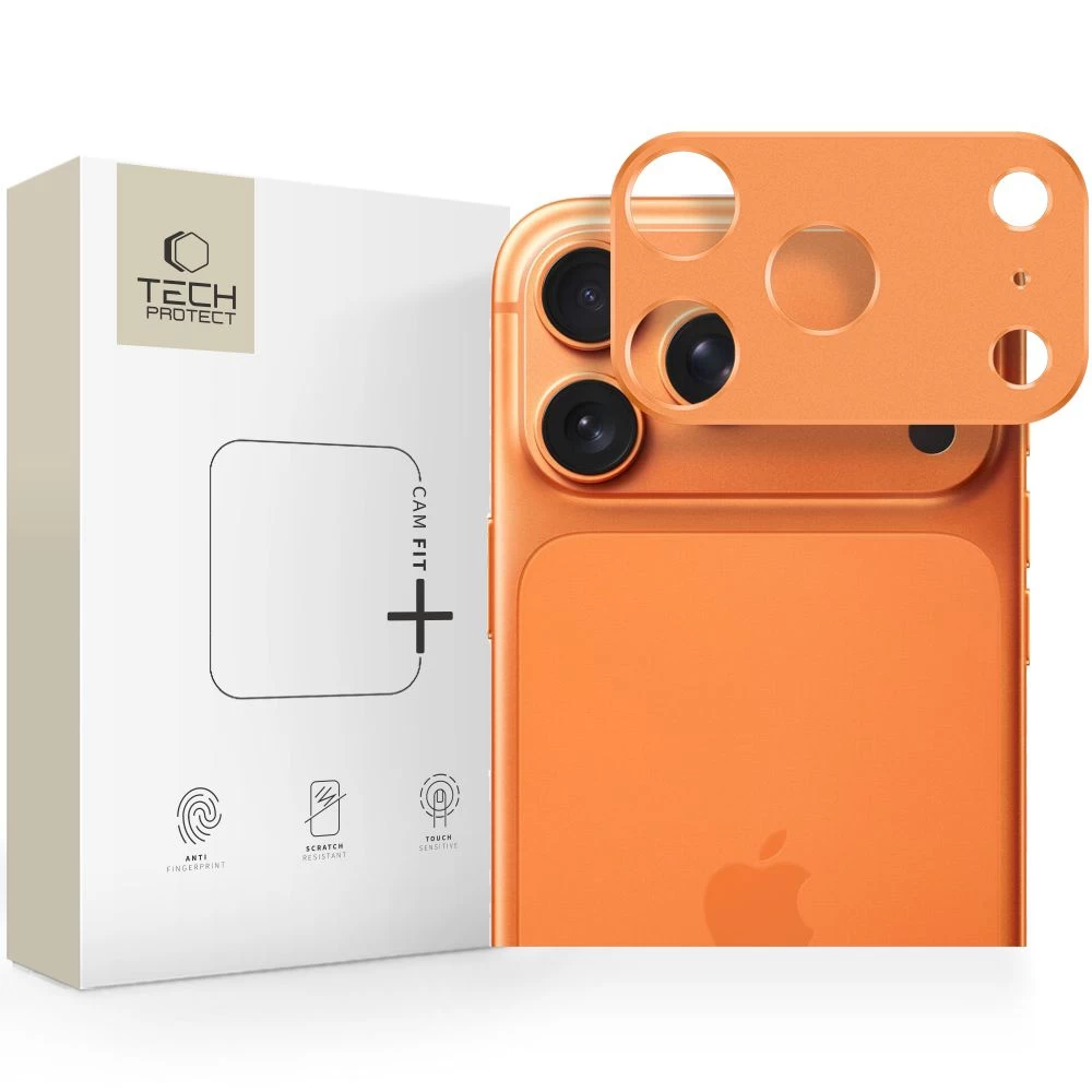 Fotoaparato Dangtelis iphone 17 Pro Camalloy Fit+ - Oranžinis