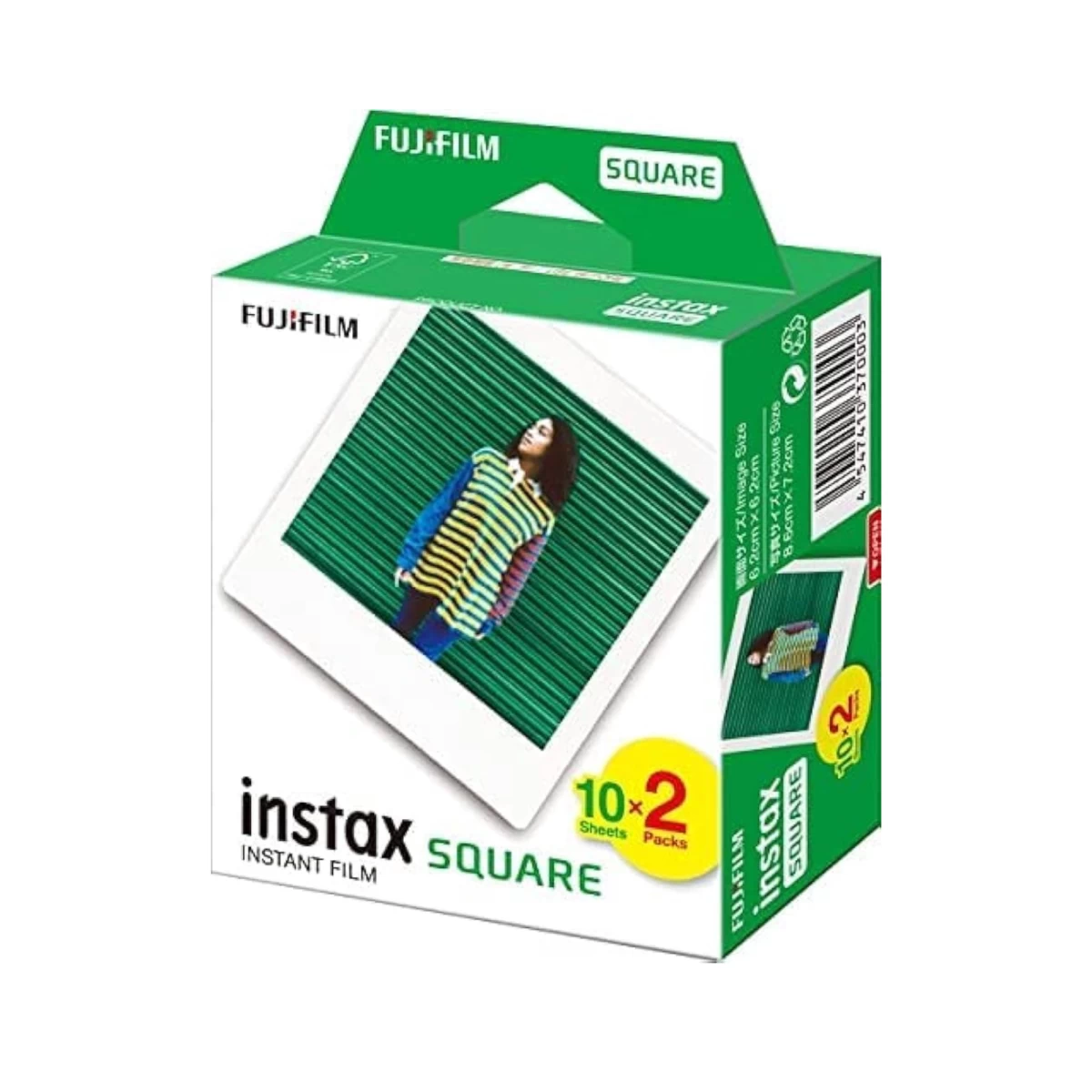 Fotopopierius Fujifilm Instax Square Instant Film 20 Sheets