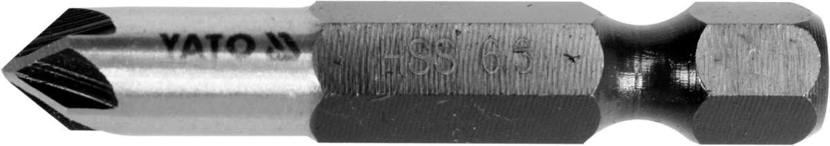 Freza/grąžtas metalui | HSS | Hex 6,3 mm (1/4) | Ø 6.3 mm (YT-44721)
