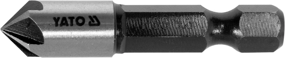 Freza/grąžtas metalui | HSS | Hex 6,3 mm (1/4) | Ø 8.3 mm (YT-44722)