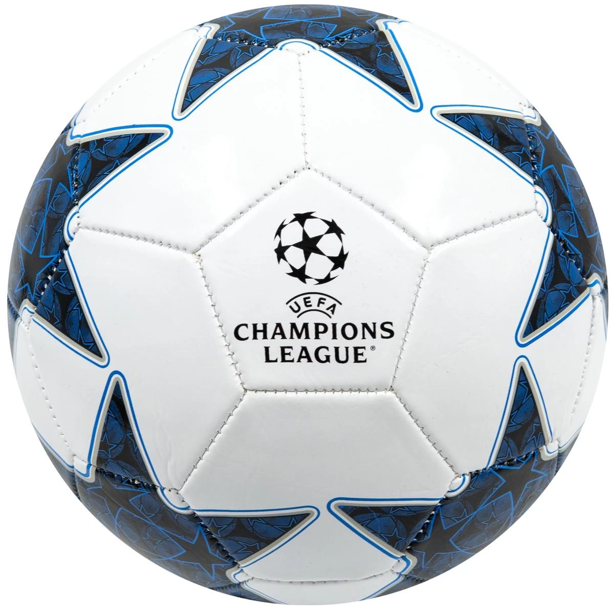 Futbolo Kamuolys Ucl Baltas/mėlynas R.5