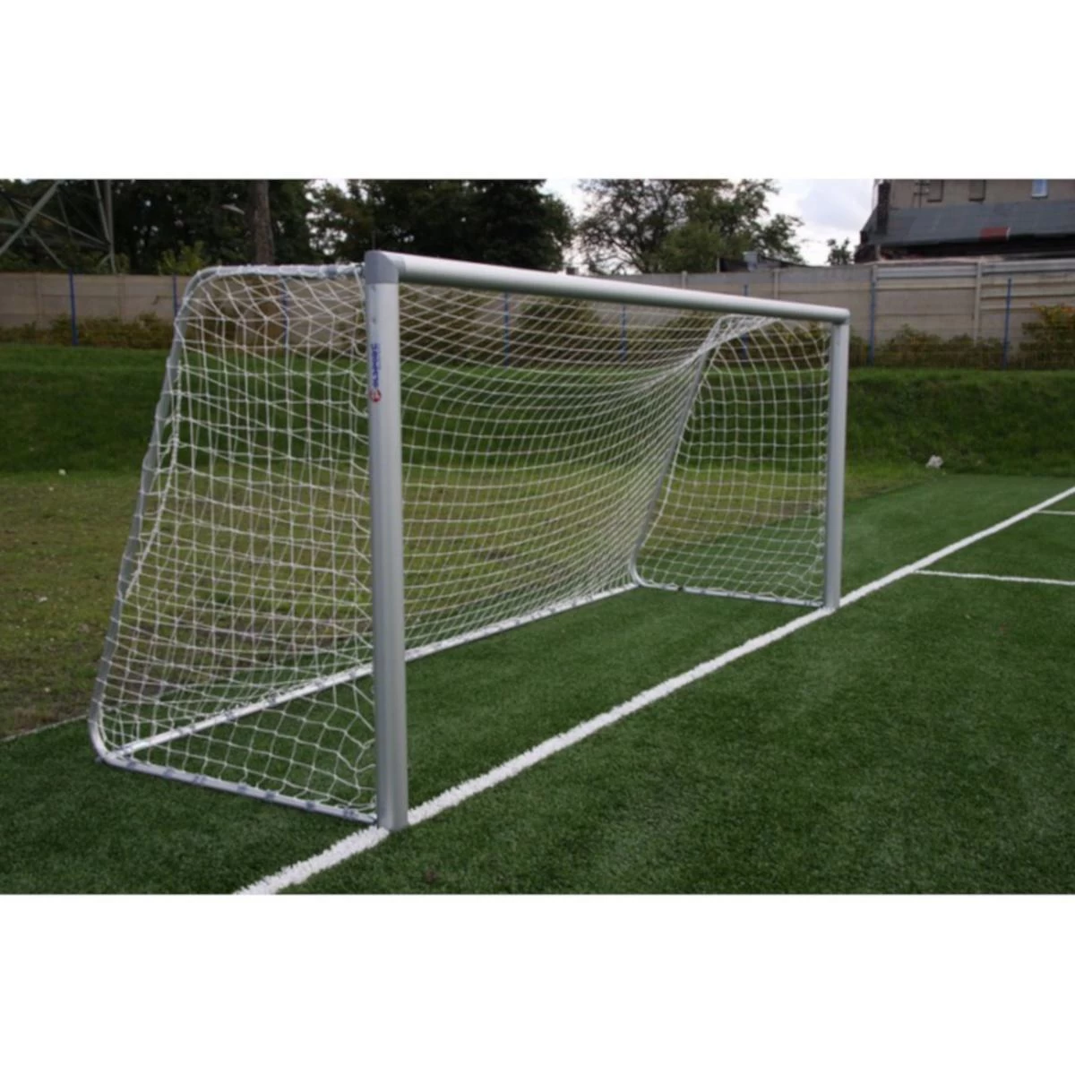 Futbolo Tinklas 5x2x0,8x1,5 M /pe 3/ Netex White &amp; Red
