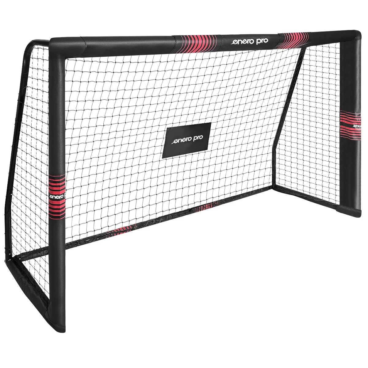 Futbolo Vartai Su Tinklu 180x120x60 Cm + Enero Pro Ball