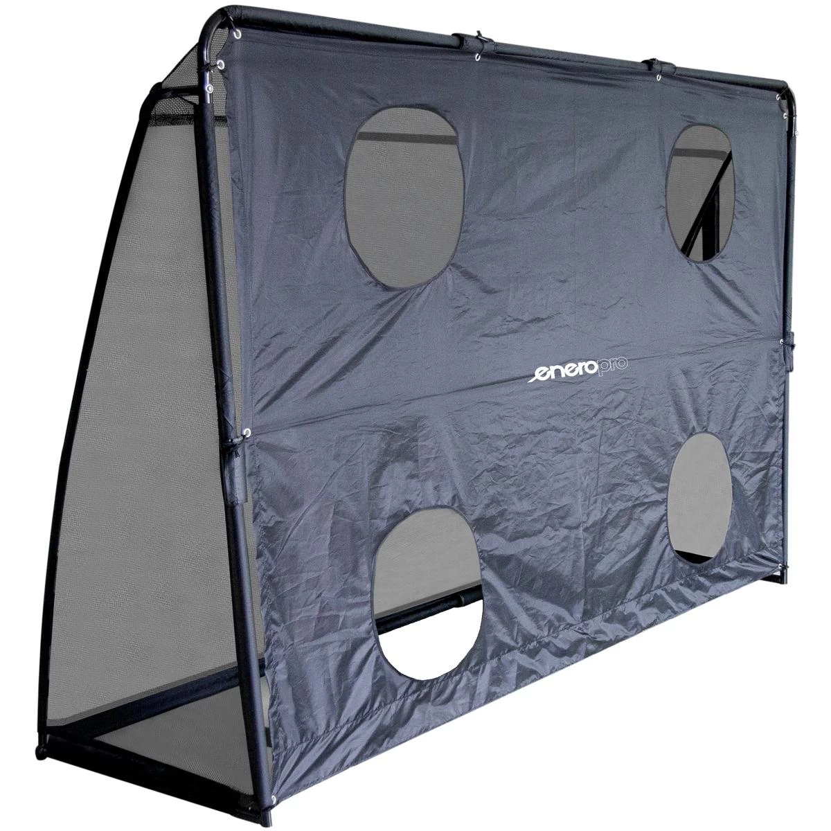 Futbolo Vartai Su Tinklu Ir šaudymo Taikiniu 240x160x80 Cm Enero Pro