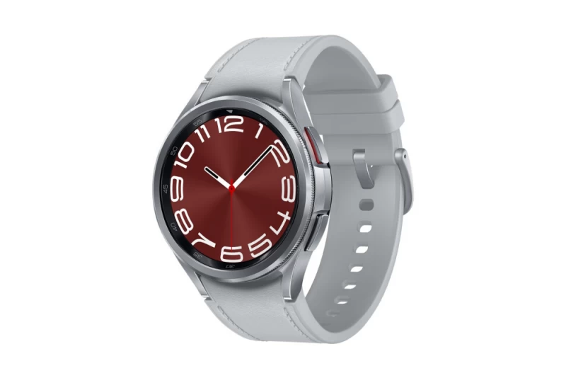 Galaxy Watch 6 (r950) Classic Silver Samsung Wear Os Powered By Samsung Silver