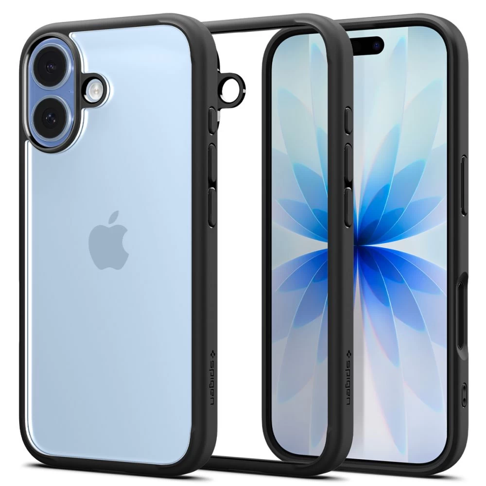 Galinis Dėklas iphone 17 Ultra Hybrid Dėklas - Matinės Juodos Spalvos
