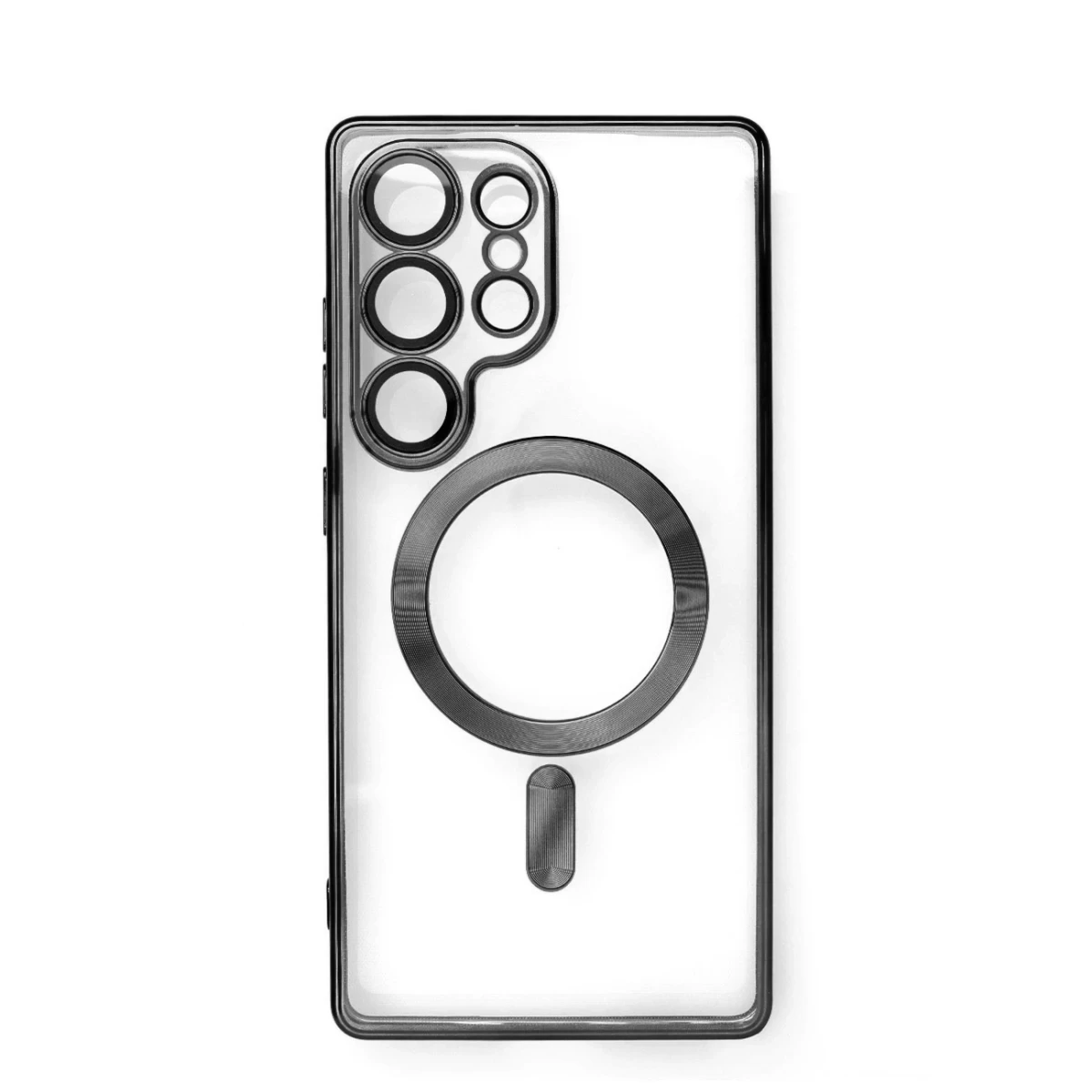 Galvanizuotas Dėklas iphone 16e Galvanizuotas Dėklas Su magsafe - Juodas