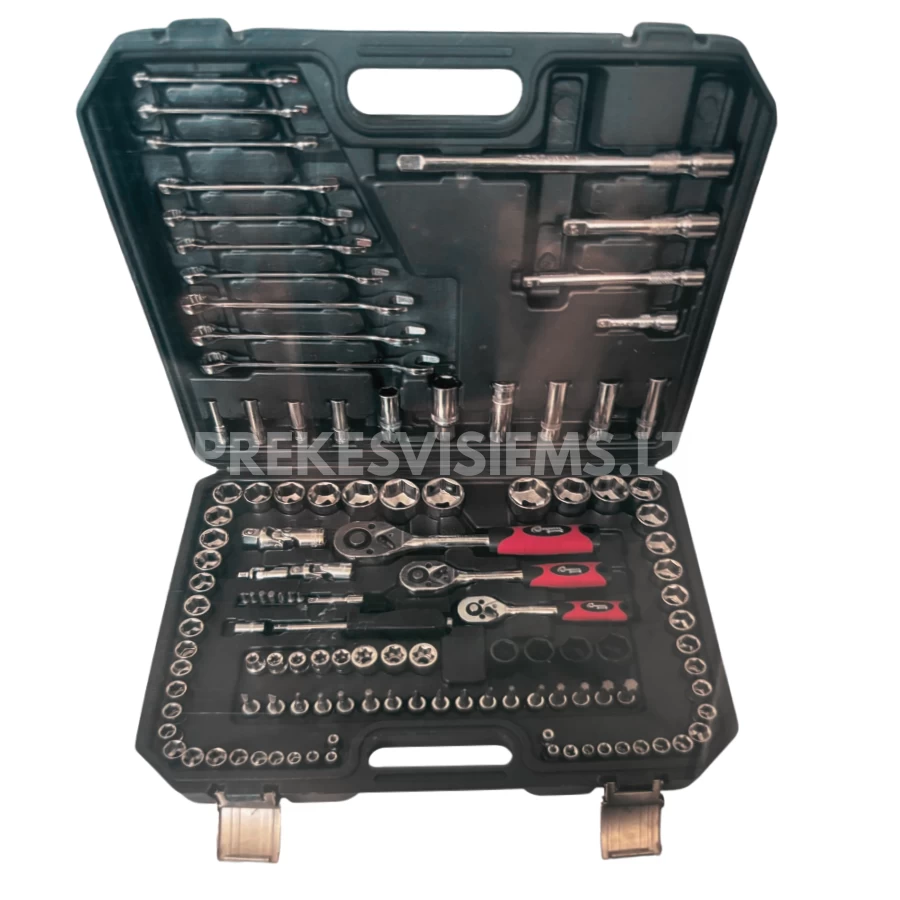 Galvučių ir įrankių rinkinys 120 dalių, Rangers, RS-010