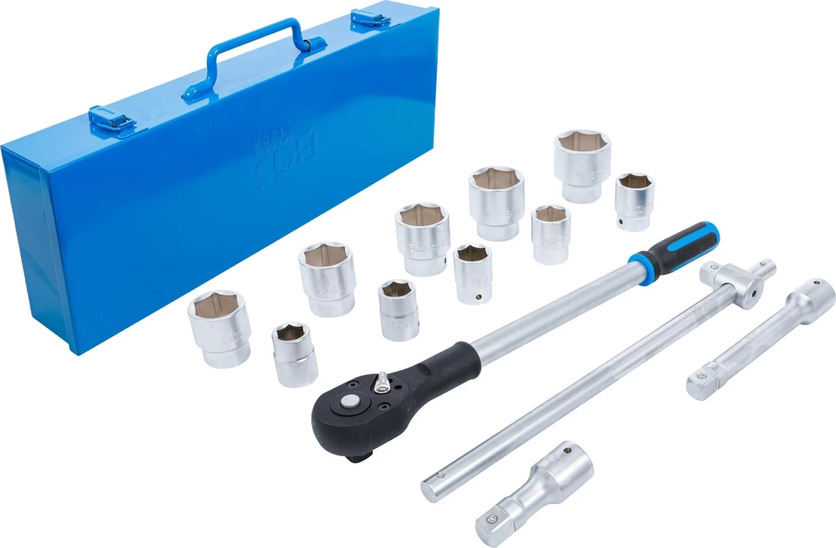 Galvučių ir rakto komplektas | 20 mm (3/4) | 14 vnt. (1206)