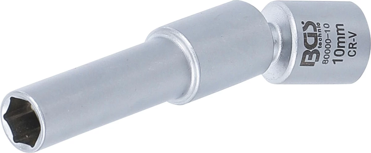 Galvutė kaitinimo ir uždegimo žvakėms | šarnyrinė | 10 mm (3/8) | 10 mm (80000-10)