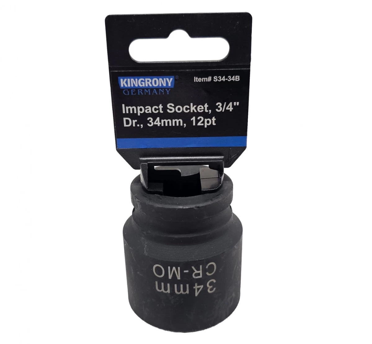 Galvutė smūginė | 12 kampų | 20 mm (3/4) | 34 mm (S34-34B)