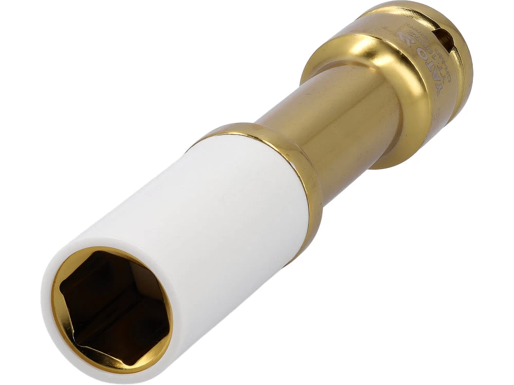 Galvutė smūginė ilga plonasienė prailginta | 150 mm | su plastikine apsauga | 12,7 mm (1/2) | 19 mm (YT-10592)