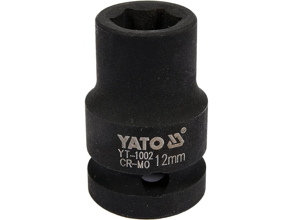 Galvutė smūginė šešiakampė | 12,5 mm (1/2) | 12 mm (YT-1002)
