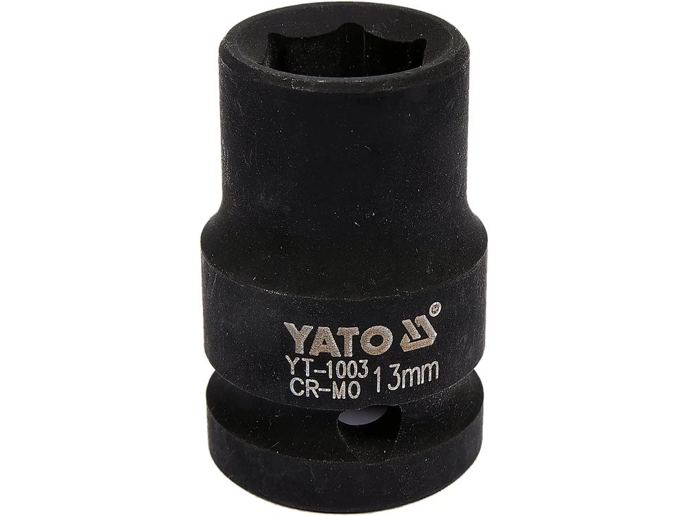 Galvutė smūginė šešiakampė | 12,5 mm (1/2) | 13 mm (YT-1003)