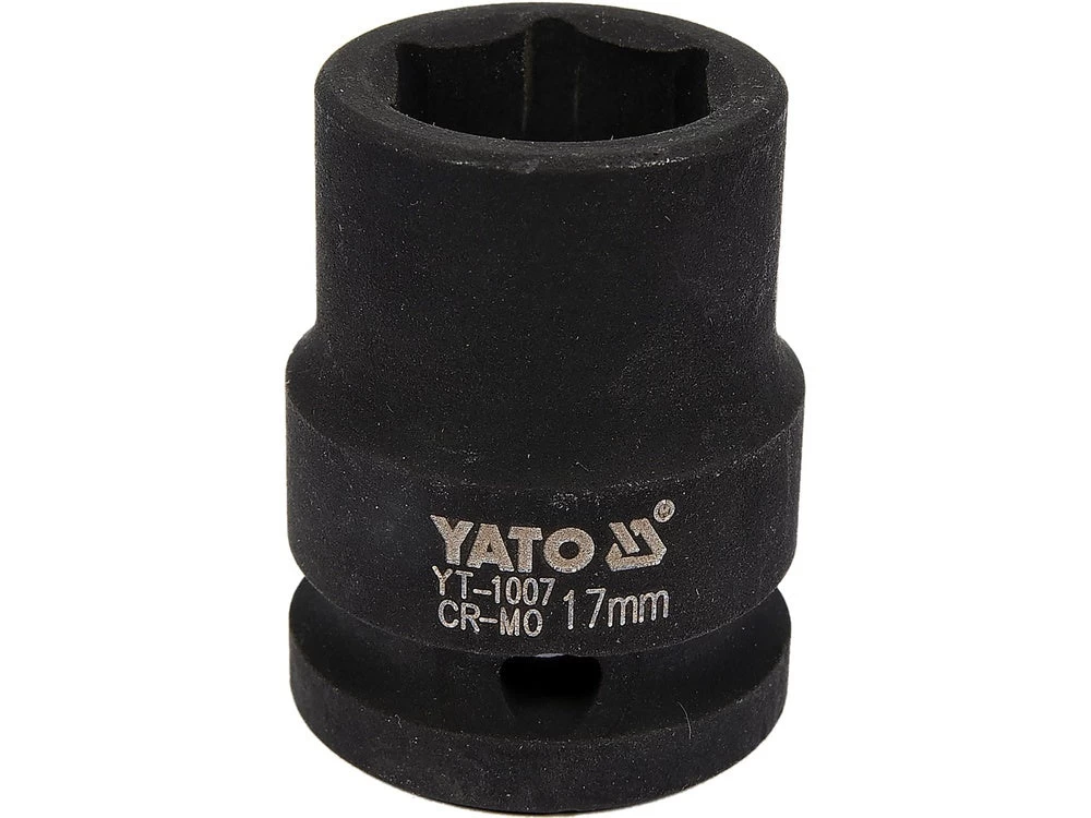 Galvutė smūginė šešiakampė | 12,5 mm (1/2) | 17 mm (YT-1007)