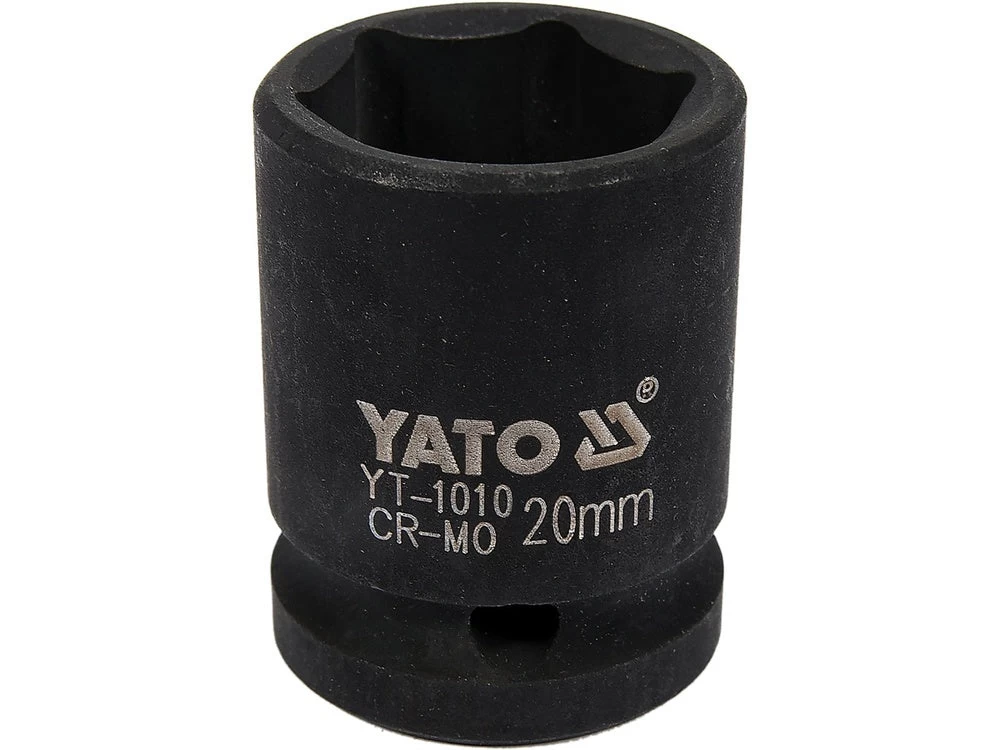 Galvutė smūginė šešiakampė | 12,5 mm (1/2) | 20 mm (YT-1010)